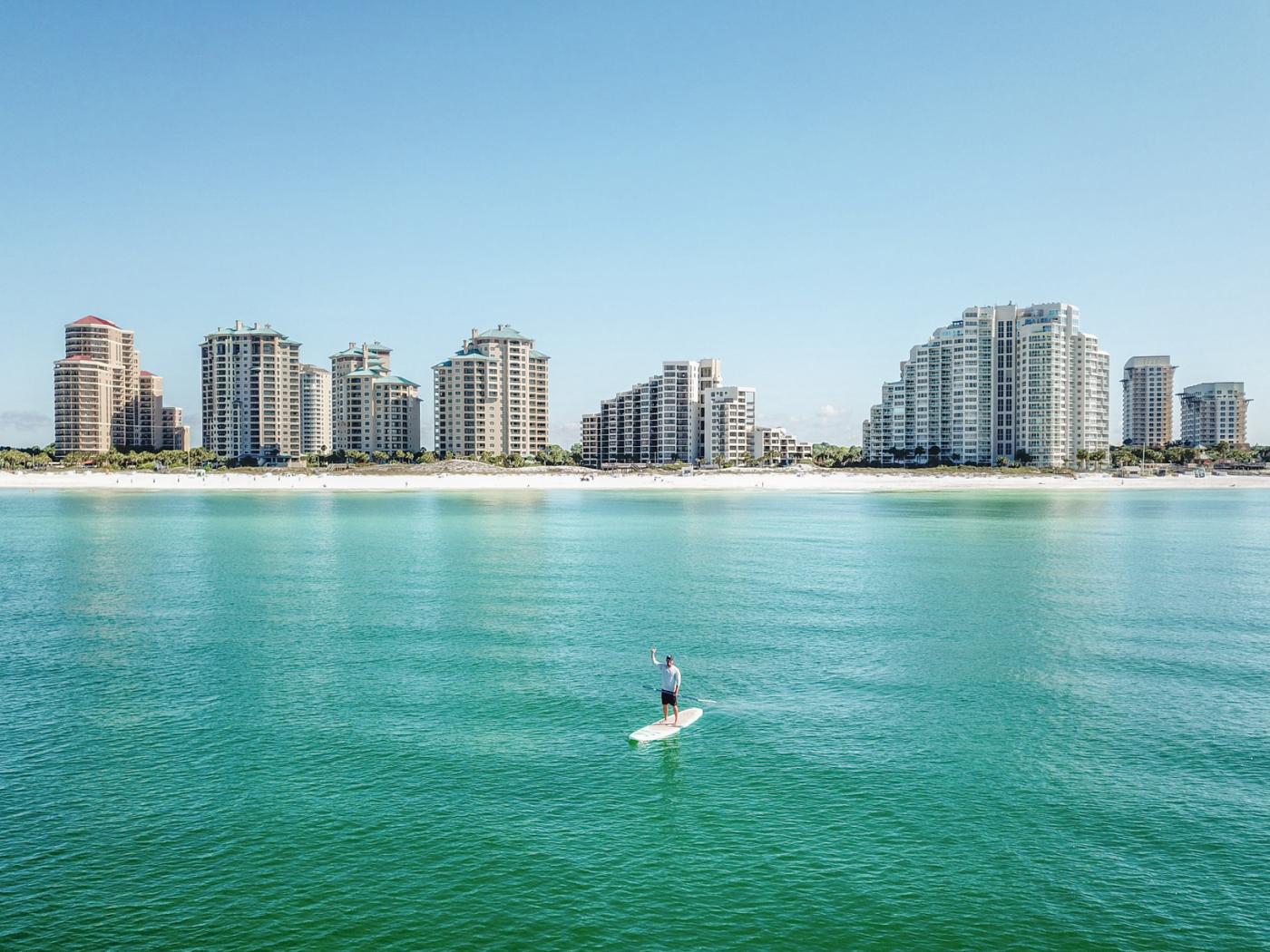 Paddleboard on Sandestin Beach